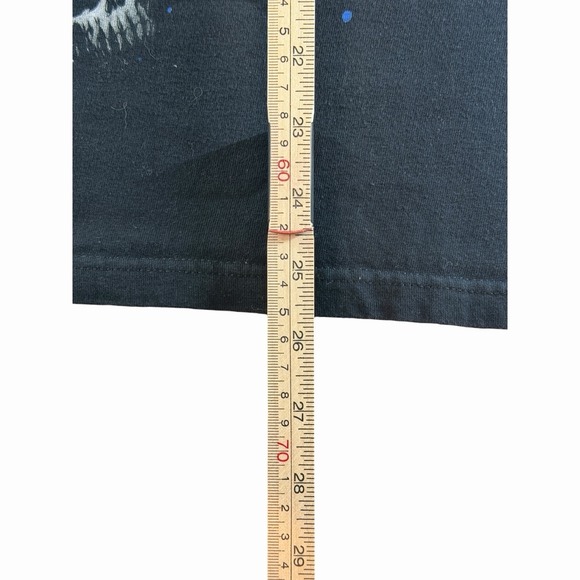 Darkstar Skateboards Shirt Mens M Gothic Grunge Skull Pile Knight Skate Y2K - Picture 5 of 6